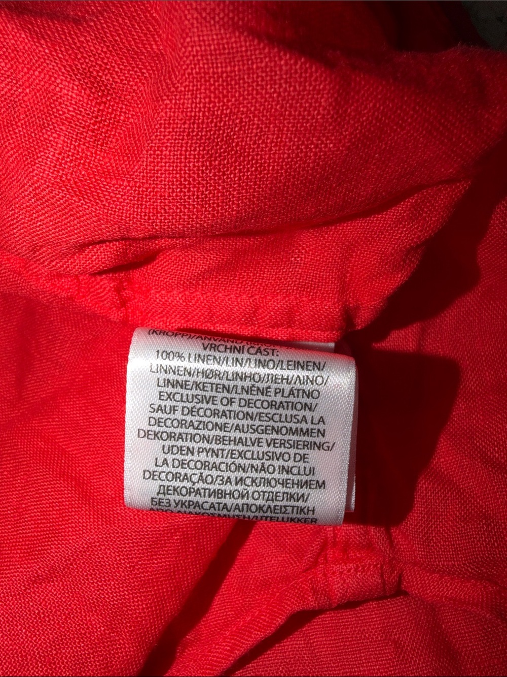 Polo Ralph Lauren Classic Fit Linen Shirt - Picture 7 of 7